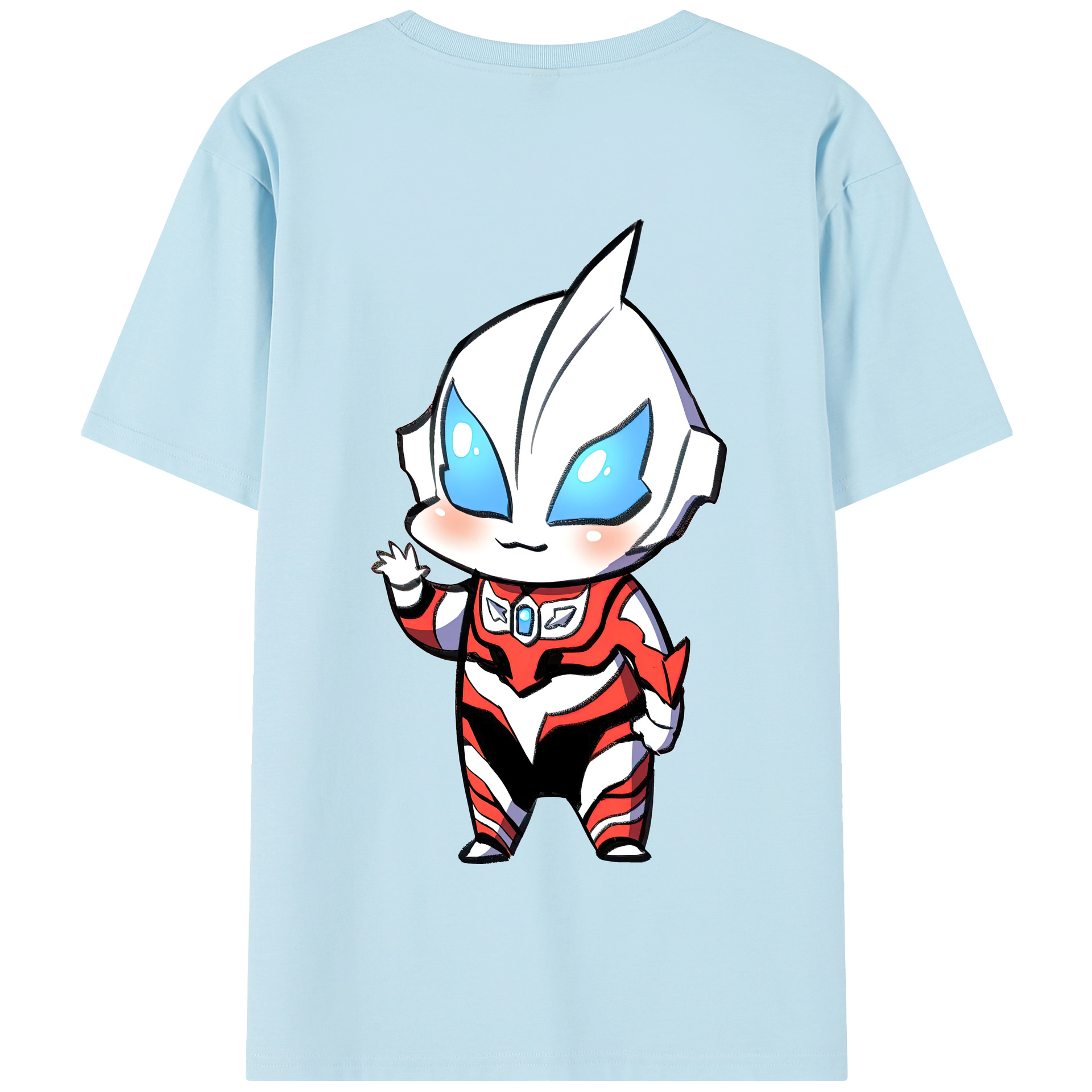 （画像用） ウルトラマン Ultraman 綿100％半袖Tシャツ（背面プリント）
